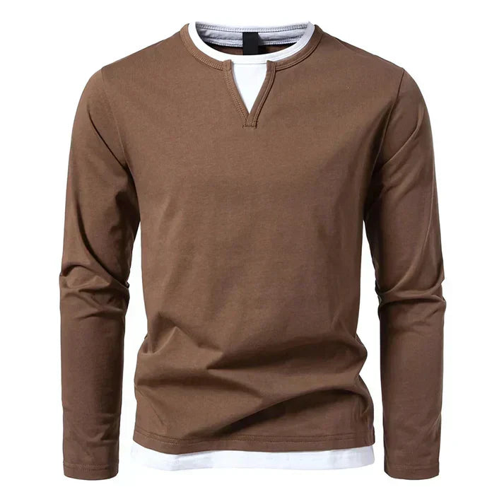 LARS | Longsleeve voor Heren met Comfort de Hele Dag en Tijdloze Stijl