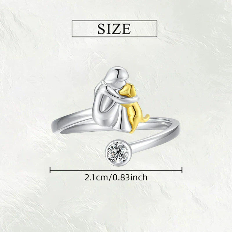 LadiVania™ | Ring met hondenicoon