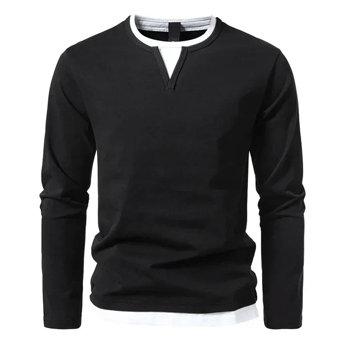 LARS | Longsleeve voor Heren met Comfort de Hele Dag en Tijdloze Stijl