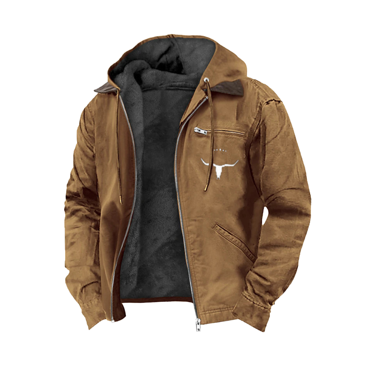 AXEL | Herenjas met Warme Voering en Stoer Design voor Herfstweer