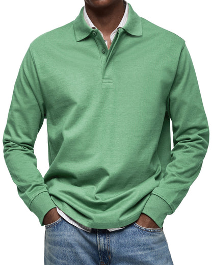 RIKO | Polo Lange Mouw - Comfortabel en Stijlvol