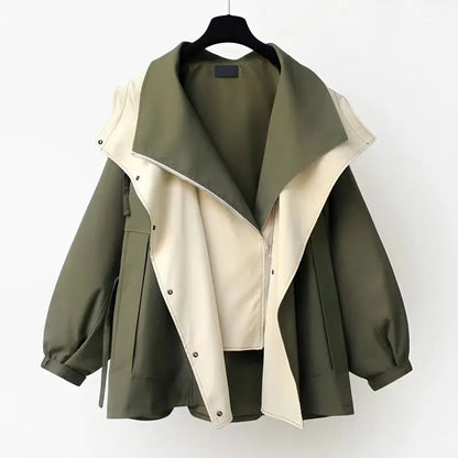 Alva – Elegante jas met bescherming tegen slecht weer en wind