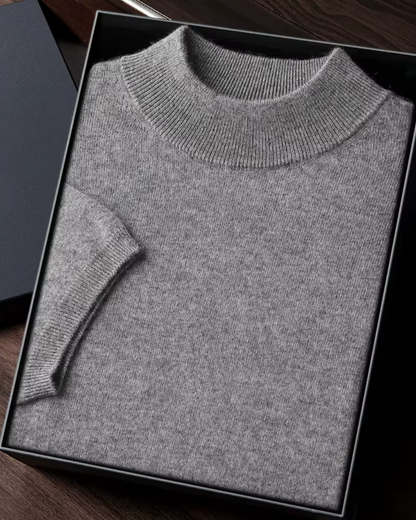 Zalecta | Tijdloze Mock Neck Shirt