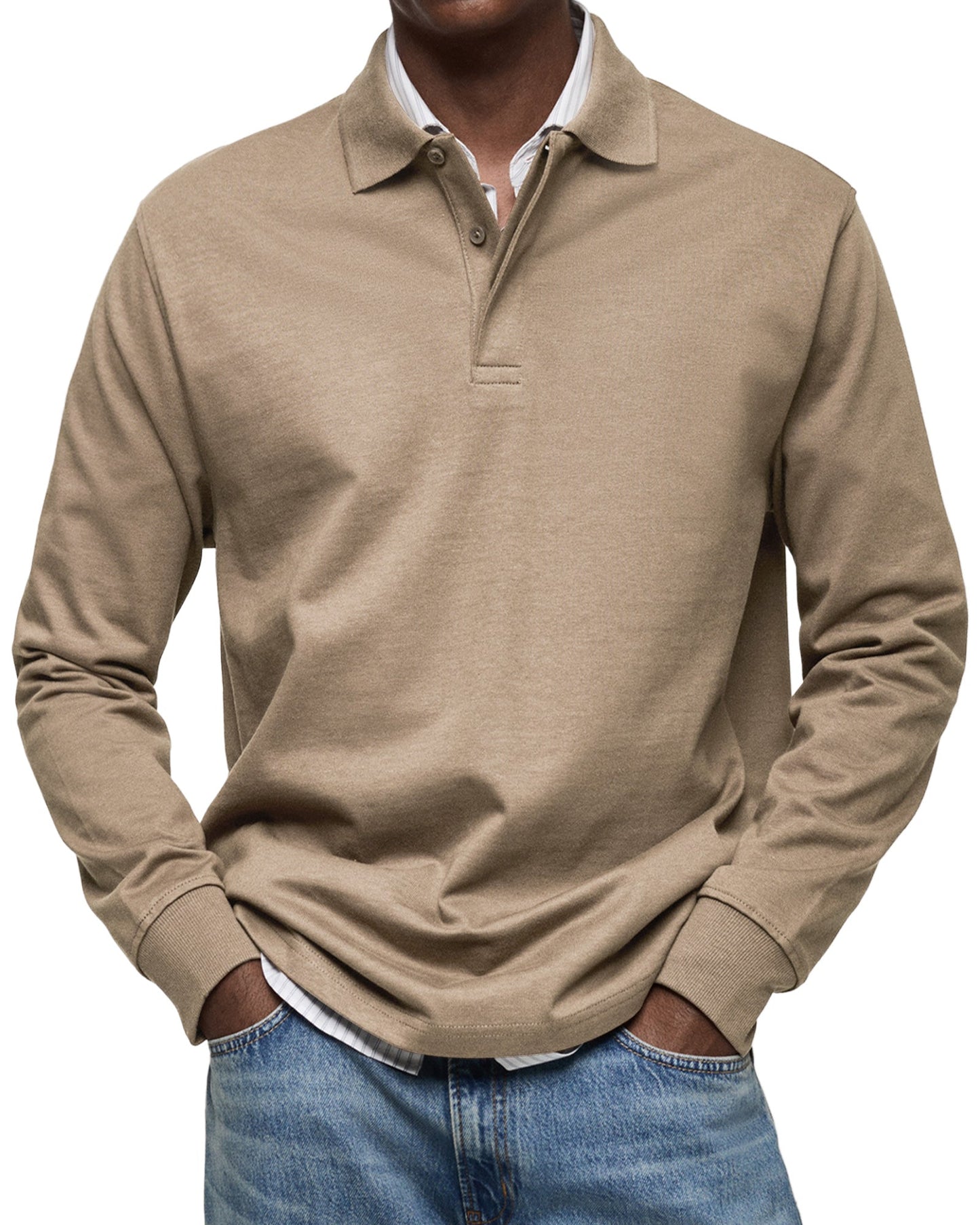 RIKO | Polo Lange Mouw - Comfortabel en Stijlvol