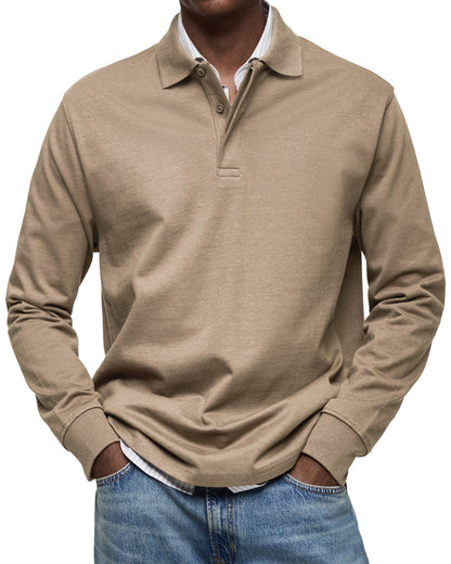 RIKO | Polo Lange Mouw - Comfortabel en Stijlvol