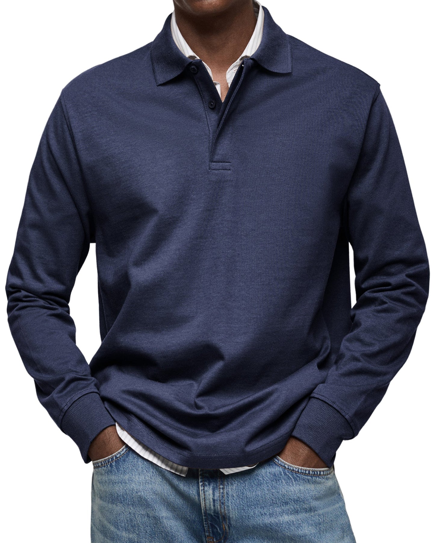 RIKO | Polo Lange Mouw - Comfortabel en Stijlvol