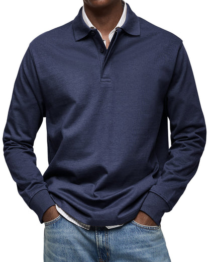 RIKO | Polo Lange Mouw - Comfortabel en Stijlvol