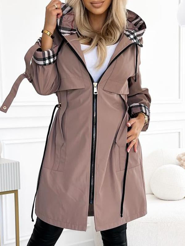GABRIELLA | Elegante Trenchcoat met Kap en Verstelbare Taille – Bestseller van het Seizoen