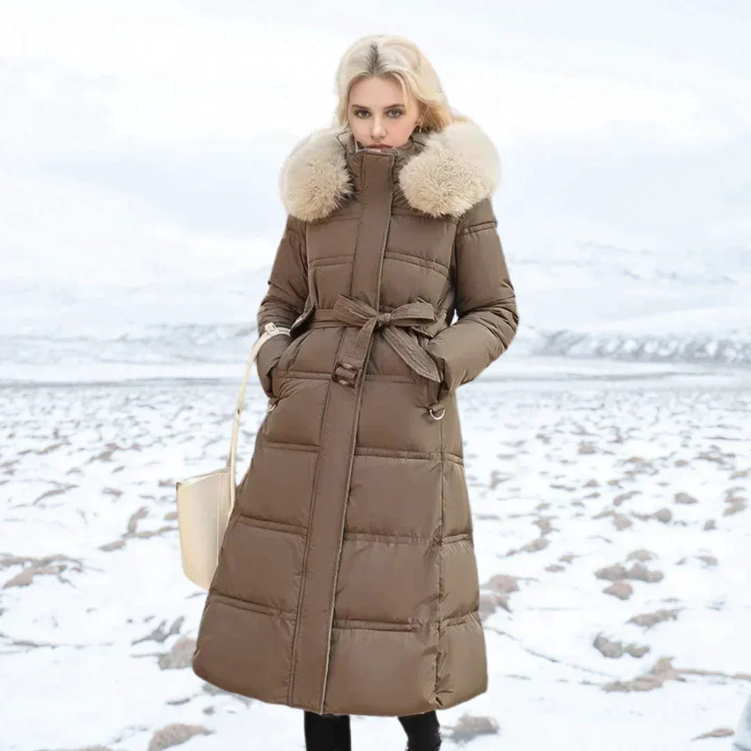 ELENA | Luxe Winterparka met Elegante Warmte en Zelfverzekerde Stijl