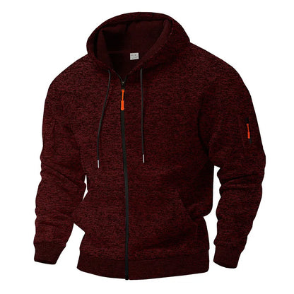 Stijnor™ | Heren vest met capuchon, volledige rits en dagelijkse warmte voor buiten