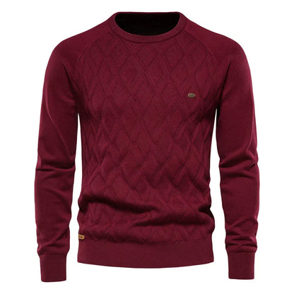 Koelman | Herenpullover met Ruitpatroon