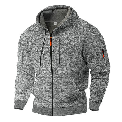 Stijnor™ | Heren vest met capuchon, volledige rits en dagelijkse warmte voor buiten