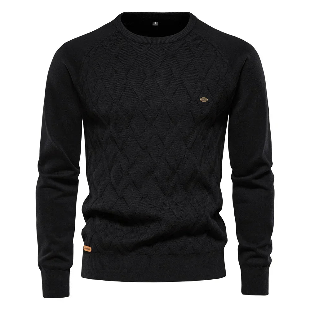Koelman | Herenpullover met Ruitpatroon