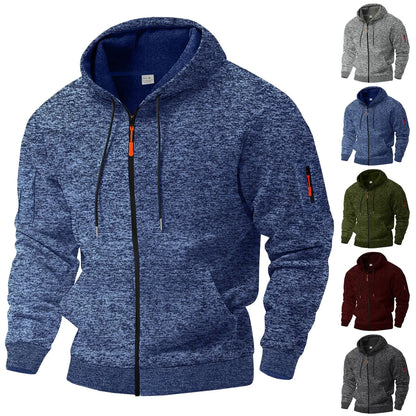 Stijnor™ | Heren vest met capuchon, volledige rits en dagelijkse warmte voor buiten