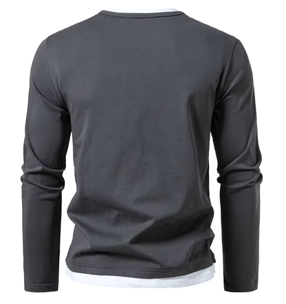 LARS | Longsleeve voor Heren met Comfort de Hele Dag en Tijdloze Stijl