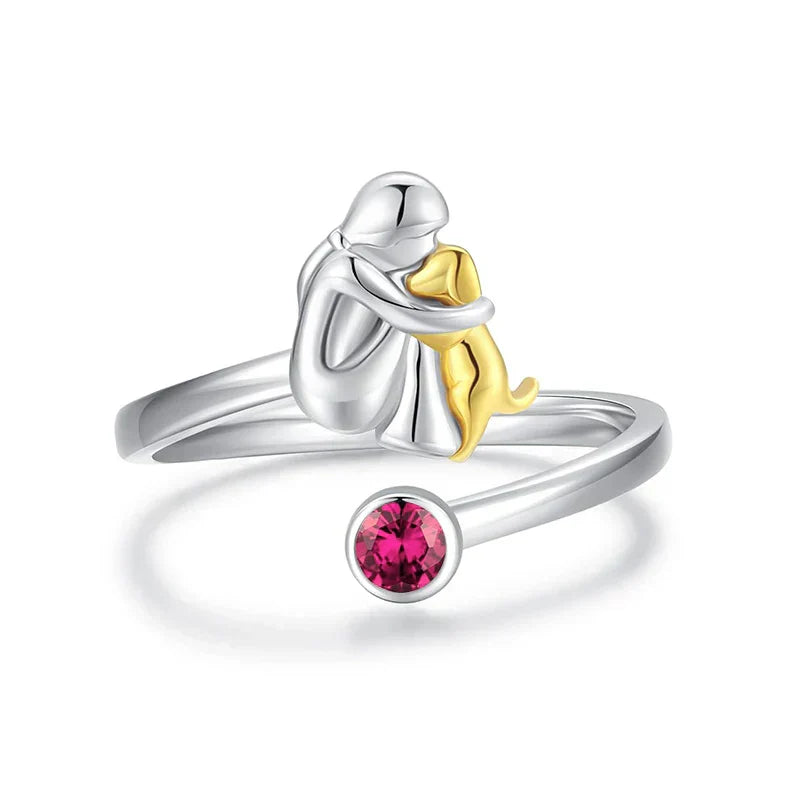 LadiVania™ | Ring met hondenicoon