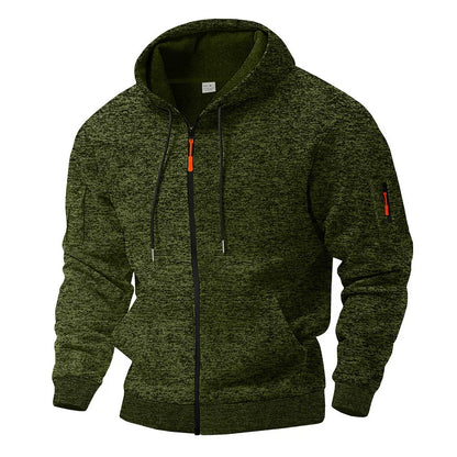 Stijnor™ | Heren vest met capuchon, volledige rits en dagelijkse warmte voor buiten