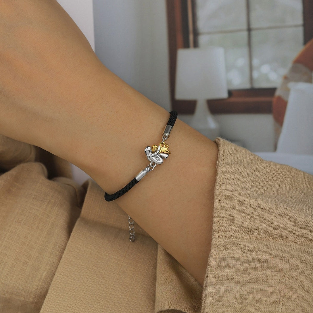 LadiVania™ | Snoerarmband met hondenicoon