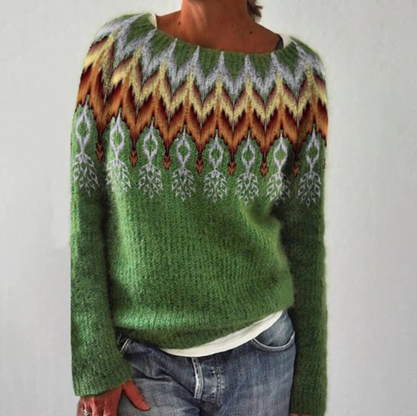 Silvia™ - Retro Trui