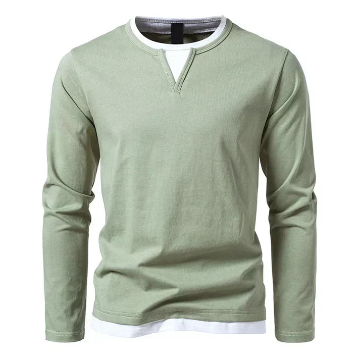 LARS | Longsleeve voor Heren met Comfort de Hele Dag en Tijdloze Stijl