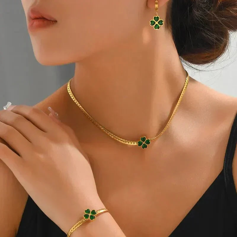 Set van Kwadrifoglio Sieraden