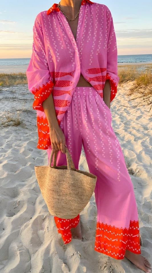 NOVA™ | Vrouwen Twee-delige Set Vakantie Bijpassende Sets