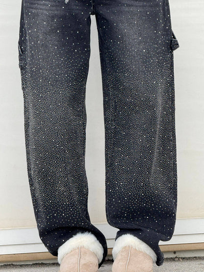Lumi | Wijde jeans voor dames – Modecomfort met een sprankelend accent