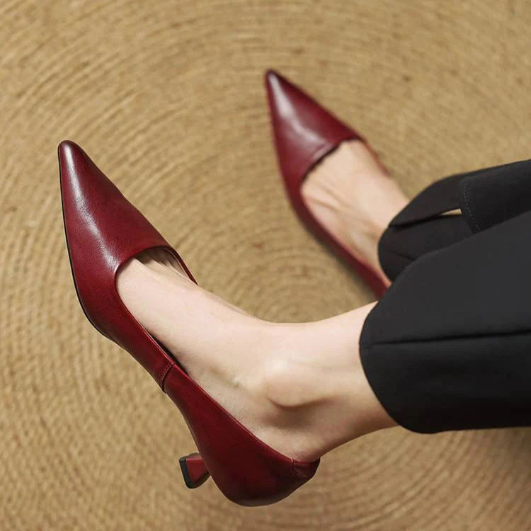 SOPHIE | Elegante Pumps met Comfortabele Hak voor Elke Gelegenheid