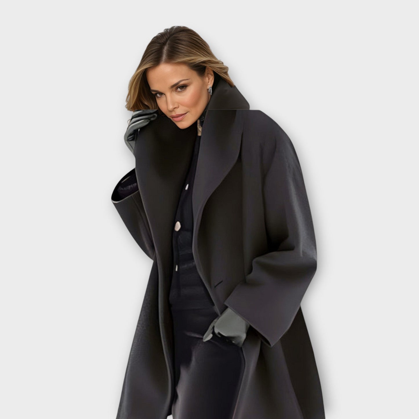 Sofia™ | Elegante wollen jas voor herfst en winter