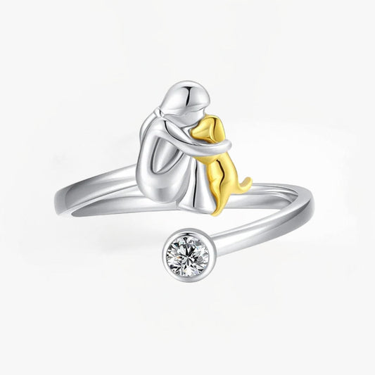 LadiVania™ | Ring met hondenicoon