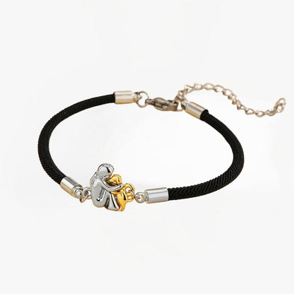 LadiVania™ | Snoerarmband met hondenicoon